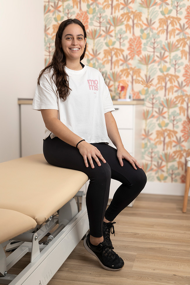 Ana Franco fisioterapeuta en MOMS